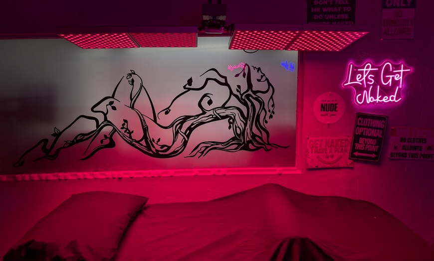 Image 1: Book 1 to 3 (20 minute) Red Light Therapy Sessions at Nud Spa