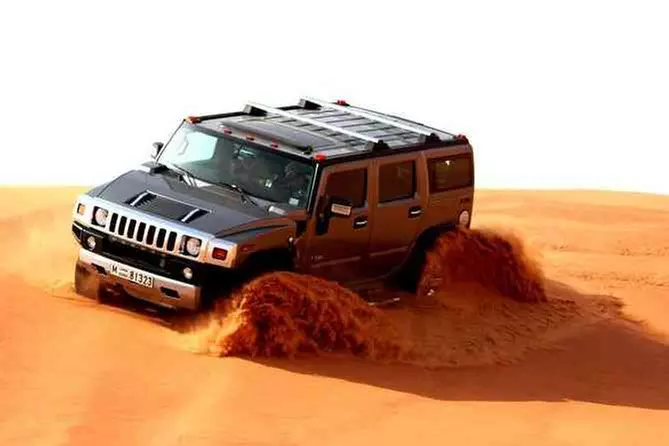 Explore the Hummer Desert Safari for Child, 1 or 2 Adults, w/ Quad Biking at Desert Vibes Tourism(Up to 50% Off) - Primary Image