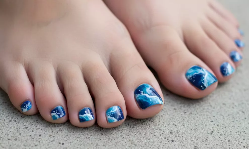 Manicura o pedicura con esmaltado clásico o semipermanente