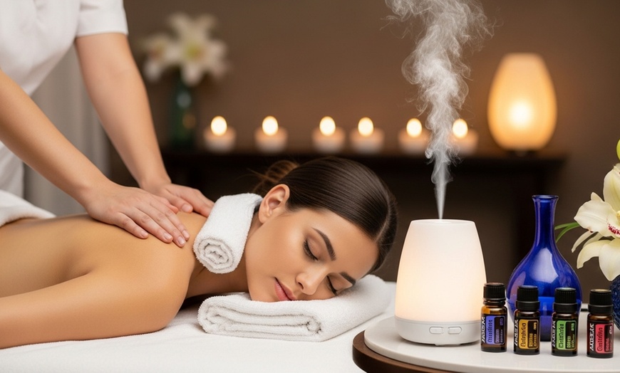 Image 2: Pampering Package with Massage, Hot Towels, Aromatherapy & Facial