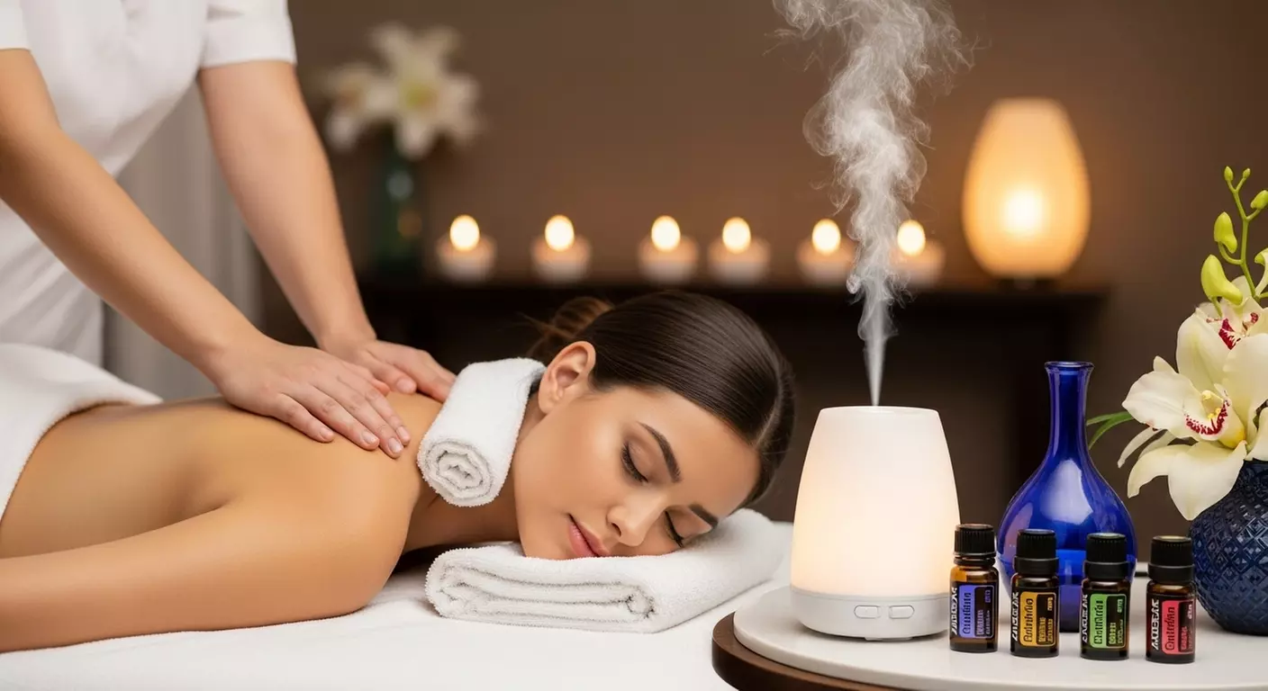 Pampering Package with Massage, Hot Towels, Aromatherapy & Facial