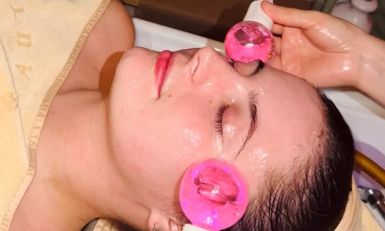 75-Minute Lymphatic Gua Sha Facial With Dry Head Spa And Massage