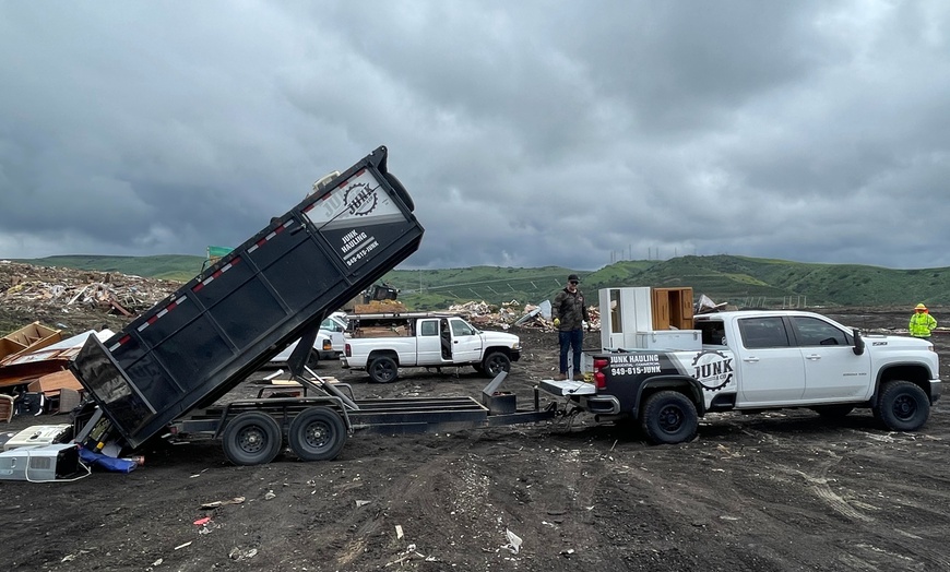 Image 2: Efficient Half or Full Truck Junk Removal Service! 