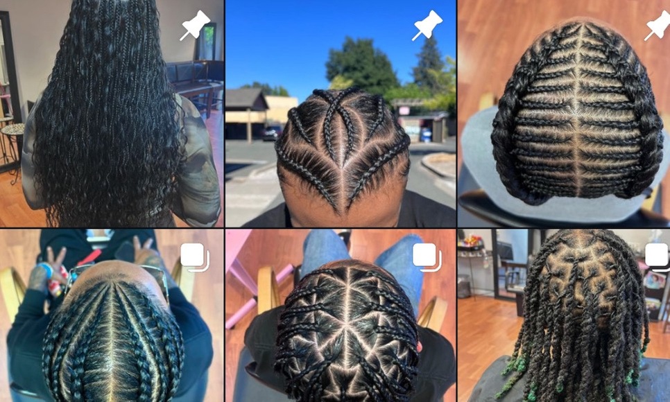 Get Stylish Straight Back Cornrows or Kids Braids