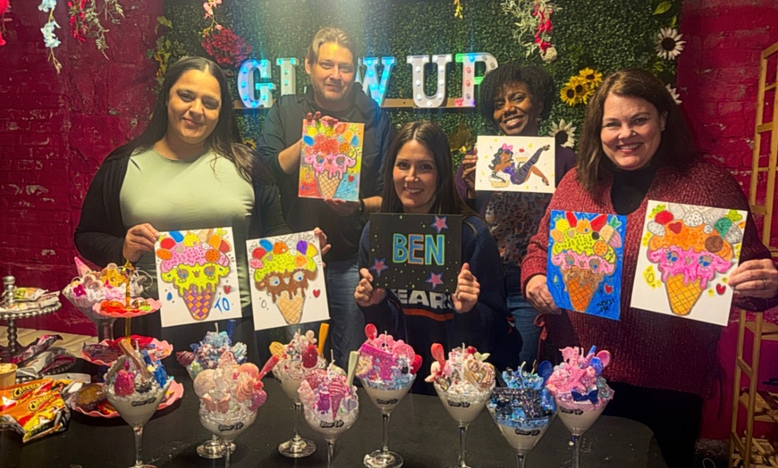 Image 5: Intimate Dessert Candle Making and Painting Experience