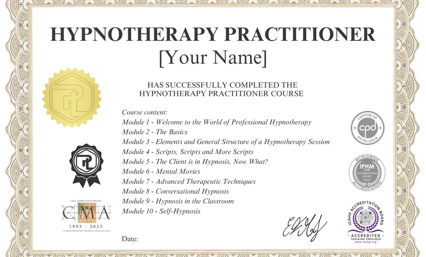 Image 2: Enjoy Online Hypnotherapy Practitioner Certification Course