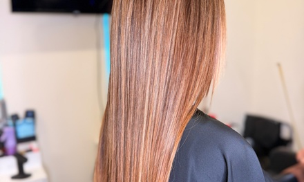 Root Touch-Up with Blow Dry - Claudia Beauty Glam