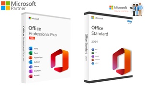 Microsoft Office 2024 dla Windows 10/11: Profesional Plus lub Standard