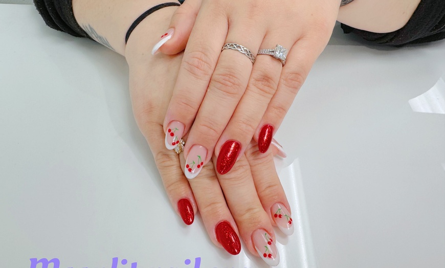 Image 5: Regular Powder Gel Manicure, Mango or Honey Milk Spa Pedicure & More