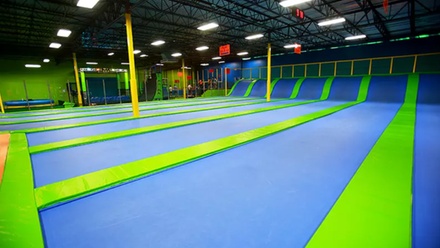 Unlimited Jump + $5 Game Card - Jumping World Kennesaw, Kennesaw, GA