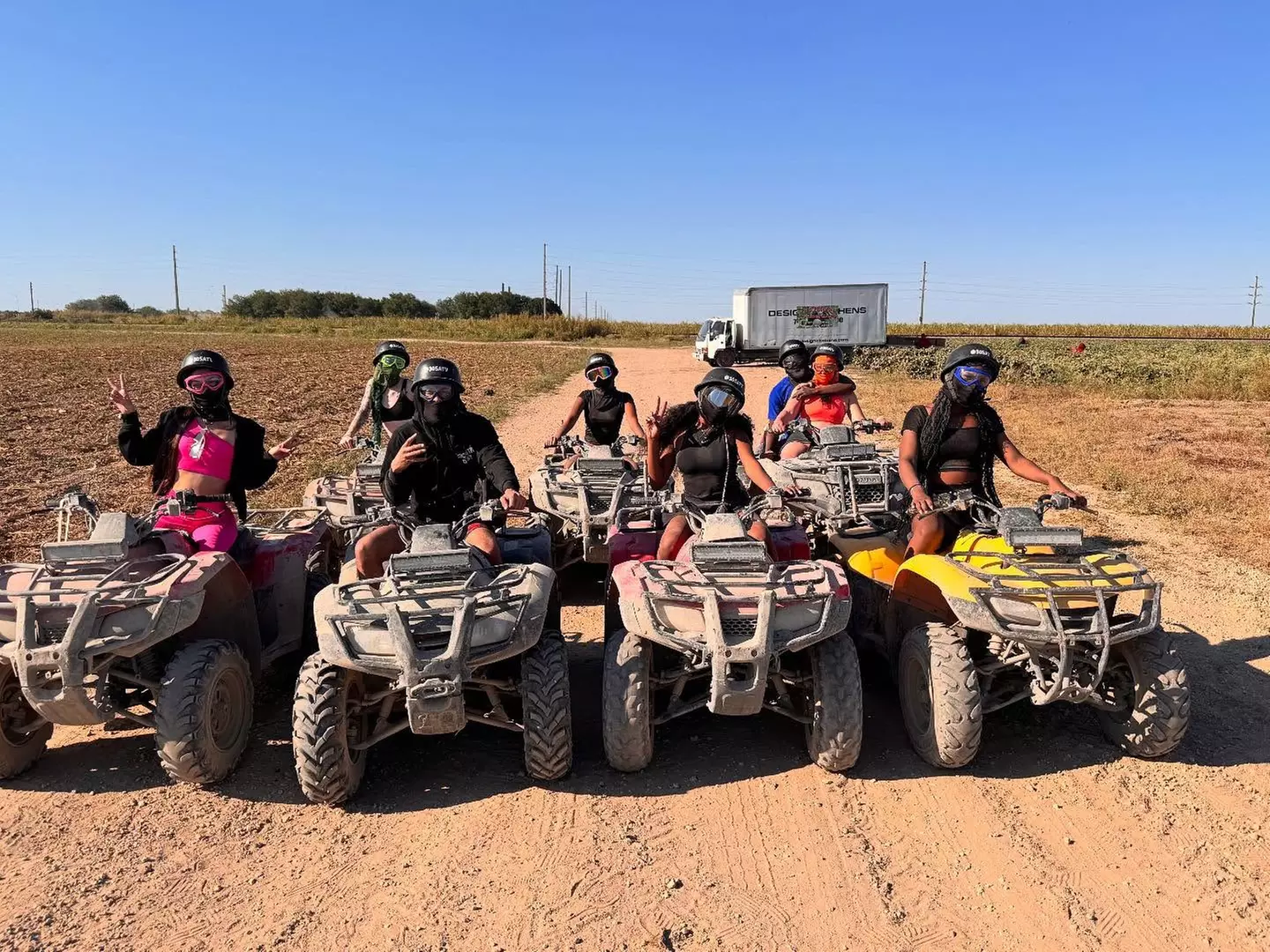 Double the Fun w/ 1 Hour Single or Double Seater ATV Quad Experience