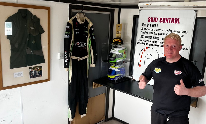 Image 4: 1, 2-Hour, or Half-Day Skid Pan Driving Experience for 1, 2, or 3