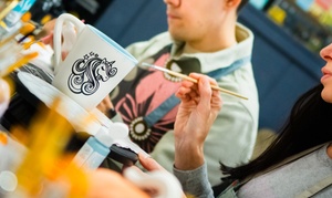 Experience diverse pottery sessions at Elly's Arts & Crafts with options for singles, couples, and groups of up to 6 people, up to 50% off