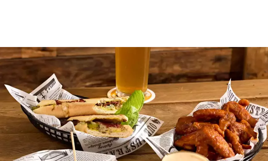 Image 9: Enjoy Garden Vibes with Burger or Pizza with a Drink for Up to 4 