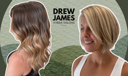 Women's Haircut & Style with Intensive Hydrating Refresh or Bond-Building & Strengthening Refresh - Drew James Aveda Salon