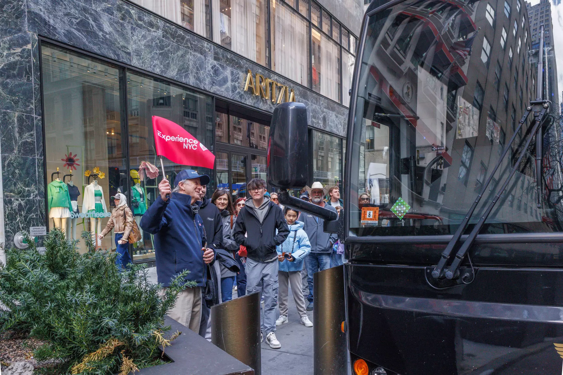 NYC After Dark: 3-Hour/Half-Day Luxury Bus Tour for One, Two, or Three