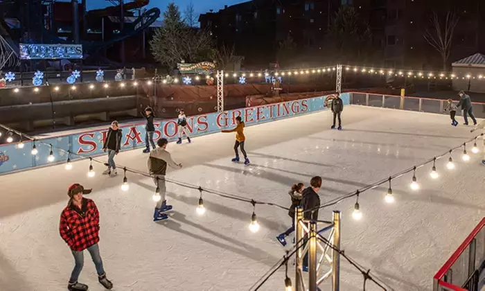 Outdoor Ice Skating including Skates – Wilderness at the Smokies!