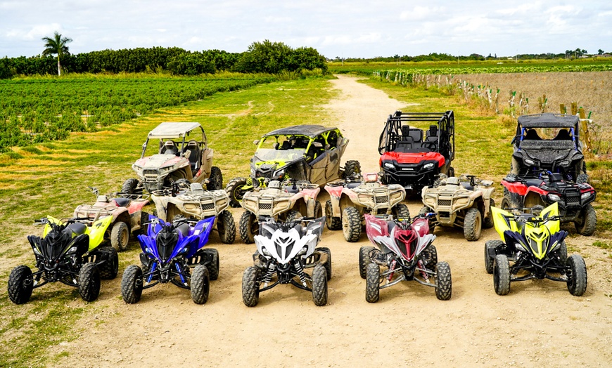 Image 2: Get Ready for Thrilling Quad Experiences with Up to 46% Off at Take Overs Rentals, Offering an Array of ATV Choices!