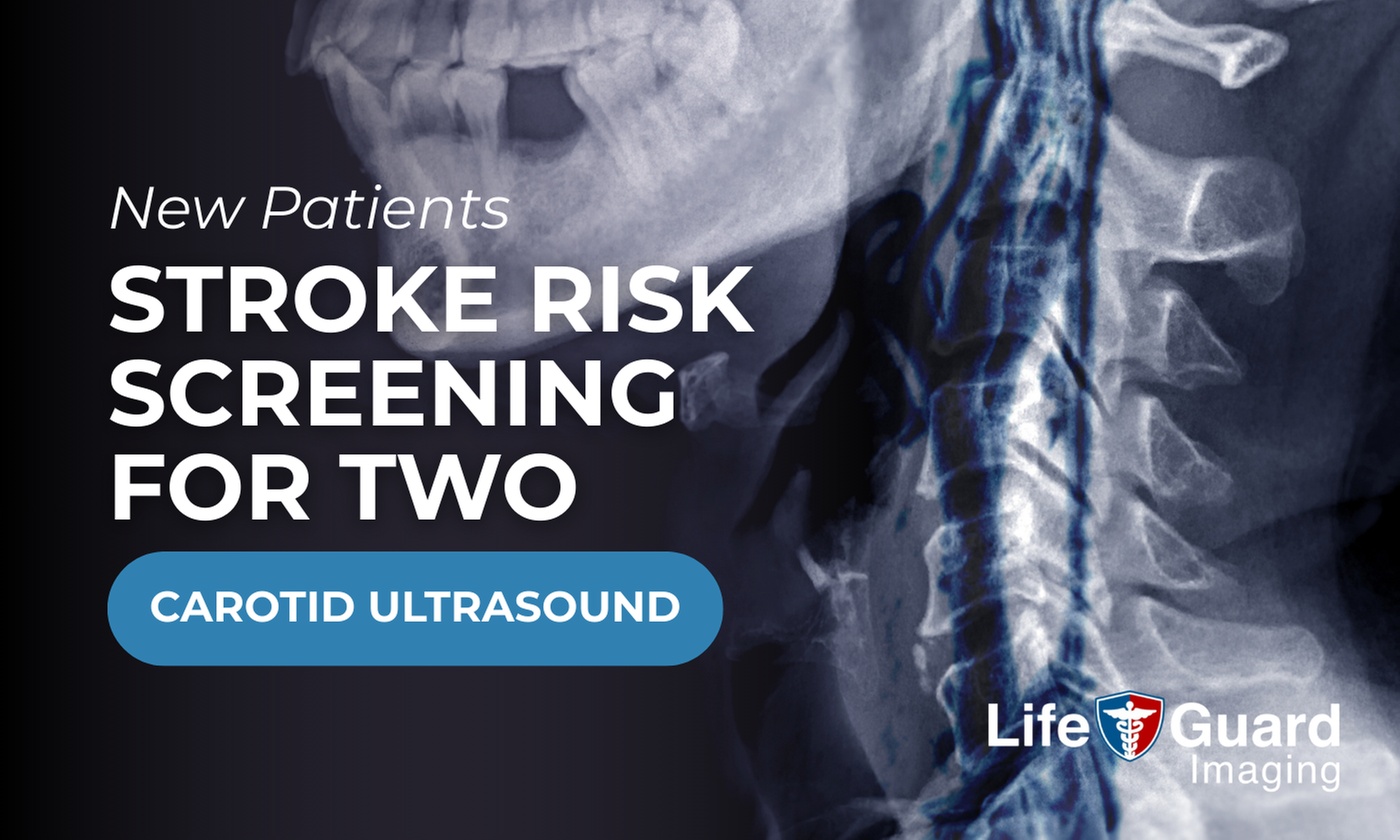 Protect Your Health with Life Guard Imaging's Carotid Ultrasound & Stroke Screening for 1 or 2 (Up to 90%Off)