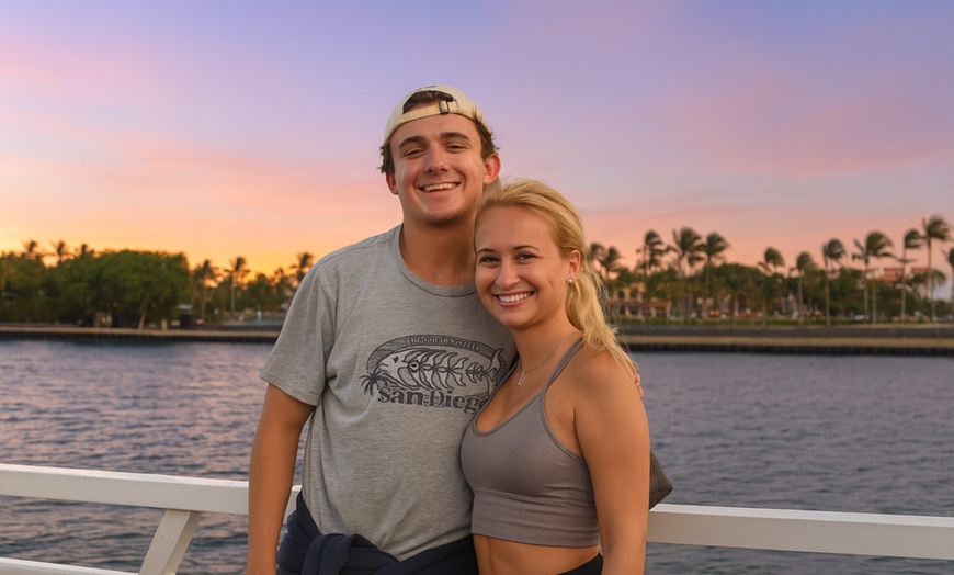 Image 3: Experience the Thrill of Miami with a Sunset Cruise and Mojito Bar