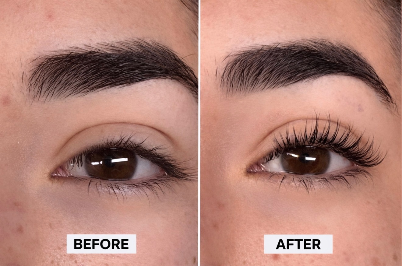 Transform with Keratin Eyelash Lift with or without Lash Tint