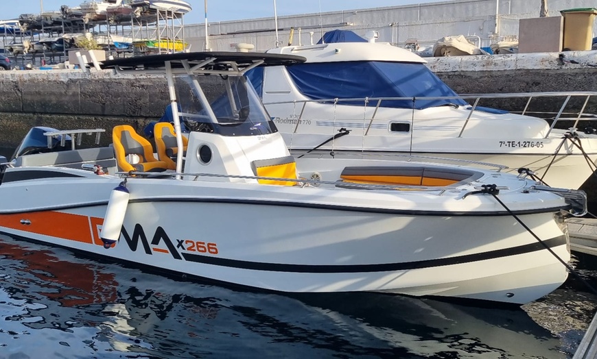 Image 1: Paseo en charter privado de 3 horas para hasta 6 personas con cava 