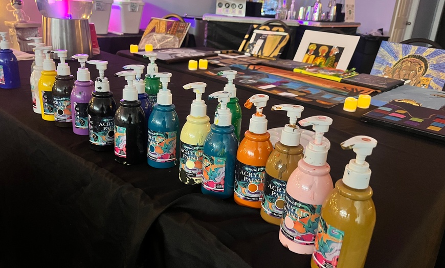 Image 5: RnB Sip & Paint: A Creative Experience in Atlanta Area