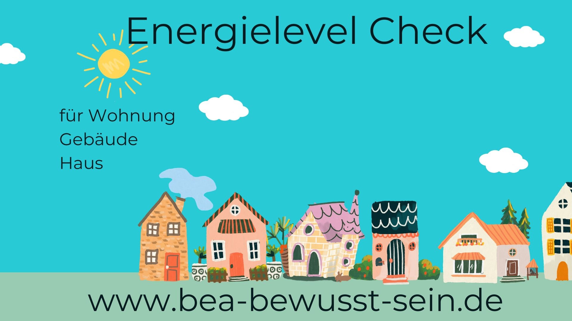 Energielevel-Check für 1 Wohnung, Haus oder Gebäude für 1 Person