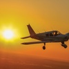 Image 1: One Romantic Sunset Flight or Discovery Flight Class for One or Two 