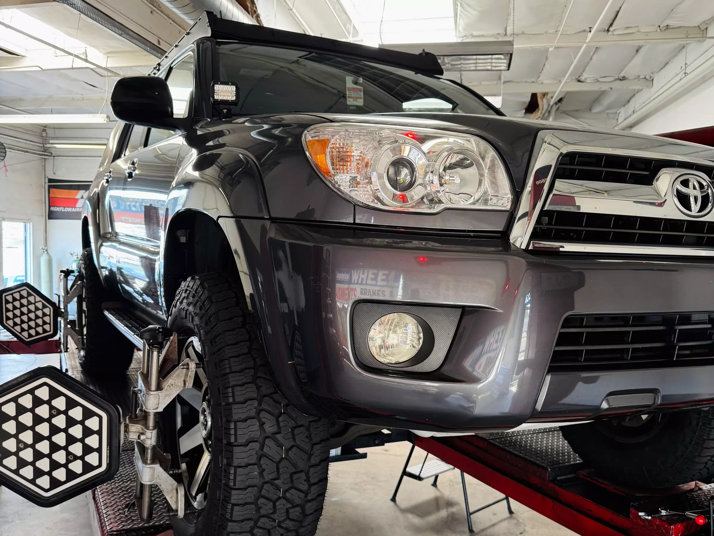 Front or Four-Wheel Alignment