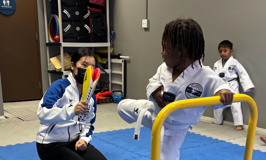 Image 5: Get a Two Kids or Twelve Kids Taekwondo Classes with/Without Uniform