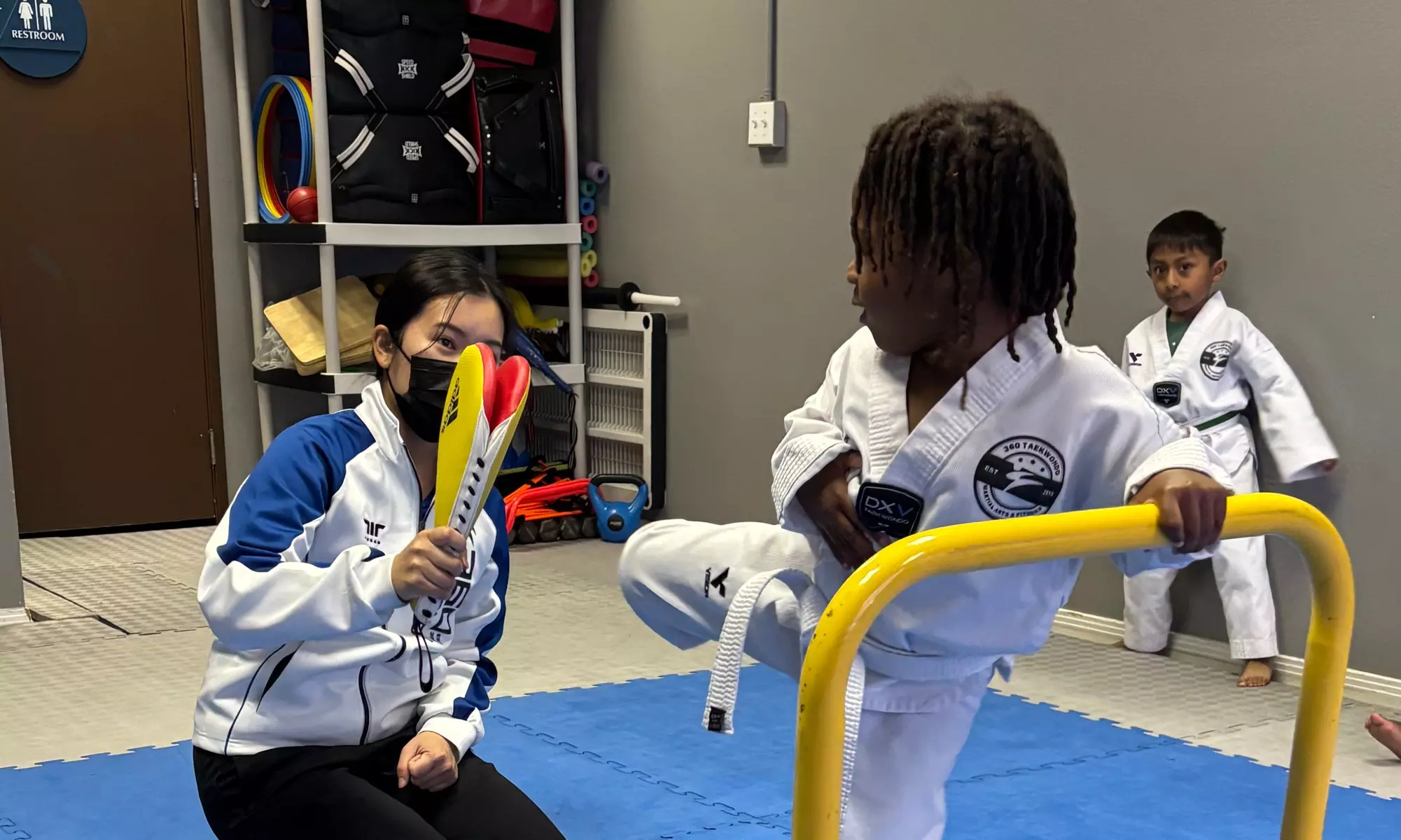 Get a Two Kids or Twelve Kids Taekwondo Classes with/Without Uniform