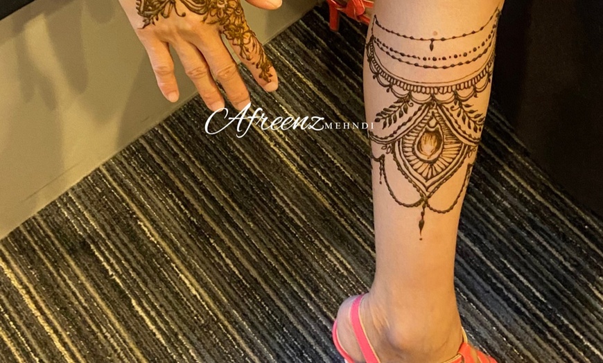 Image 6: Your Henna, Your Style: Low, Medium or High Coverage Henna Tattoo