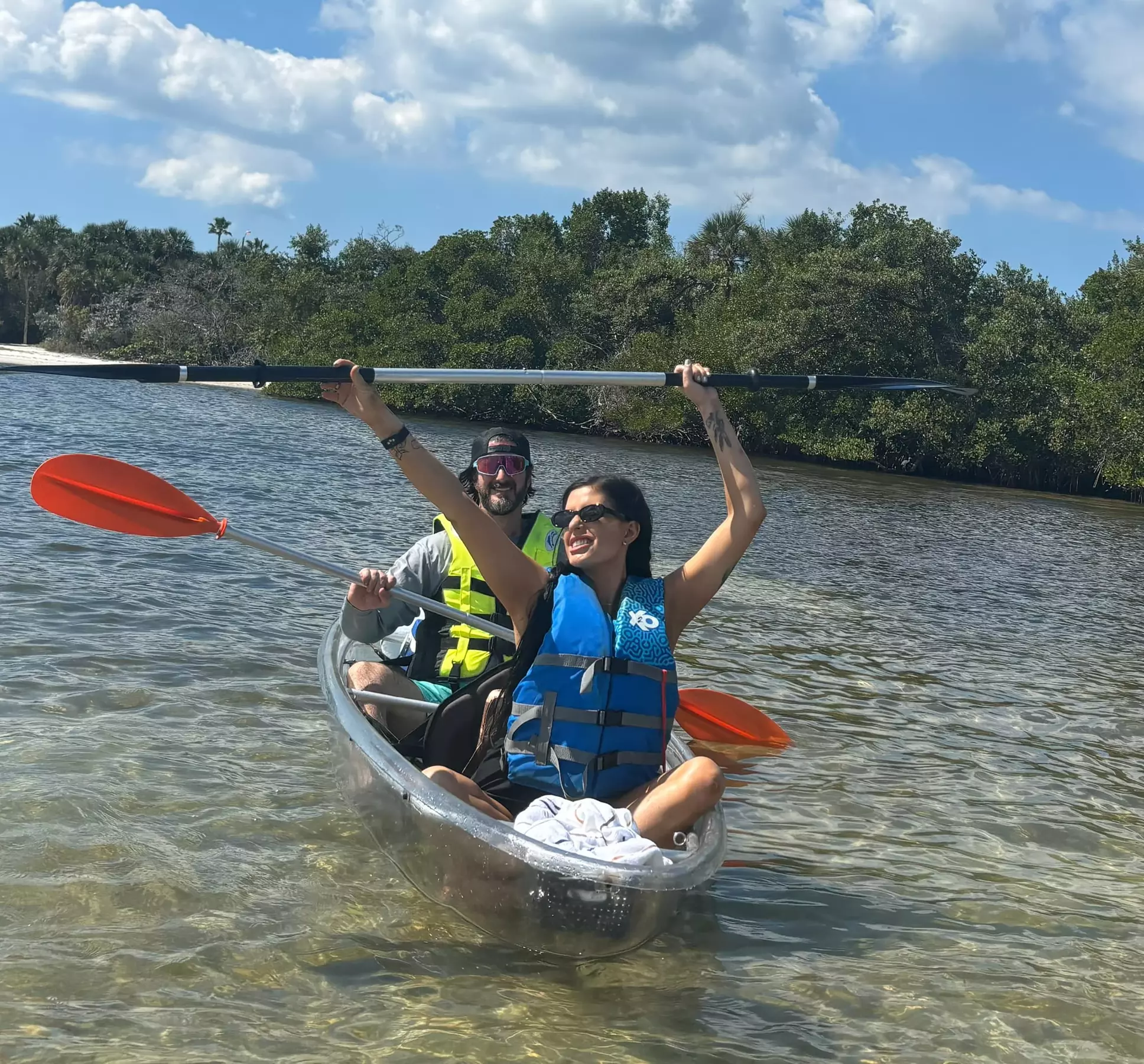 Explore Clam Bayou: 120-Minute Clear Kayak Mangrove Eco Tour