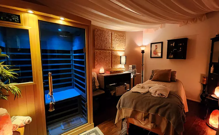 Ultimate Relaxation: Sauna Session with Body Massage