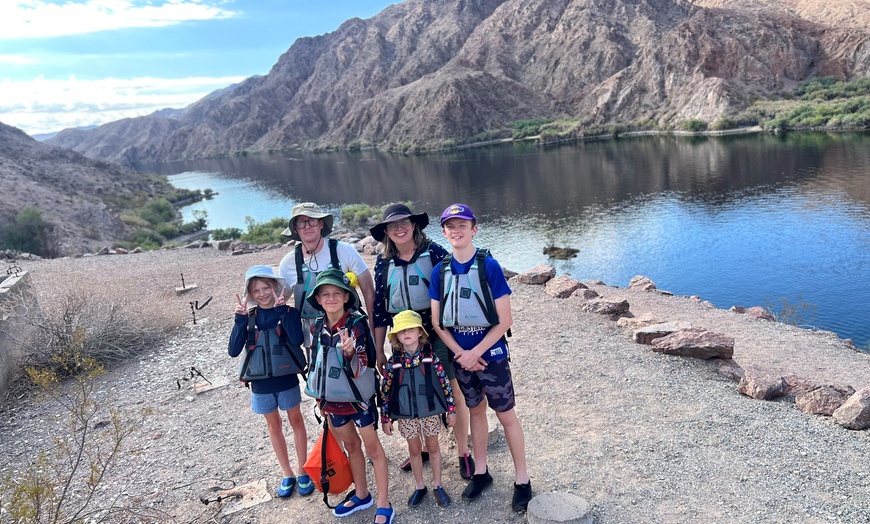 Image 8: Las Vegas & Arizona: Colorado River Kayak Tour to Emerald Cave & More