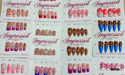 One set of luxury press-on nails - Microblading by Missy Kayy