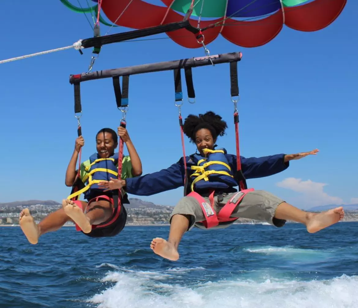 Soar above Newport Beach: Tandem or Triple Parasail Flight with Newport Beach Parasail (Up to 30% Off) - Primary Image