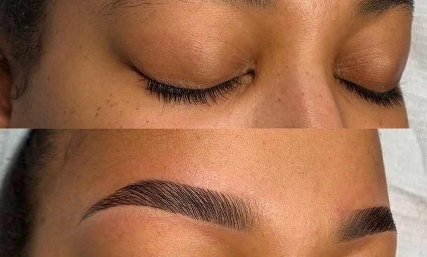 Image 5: Eyebrow Lamination and Tint Services