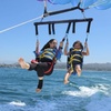 Image 1: Newport Beach Parasail Flight Adventure for 2 or 3 People
