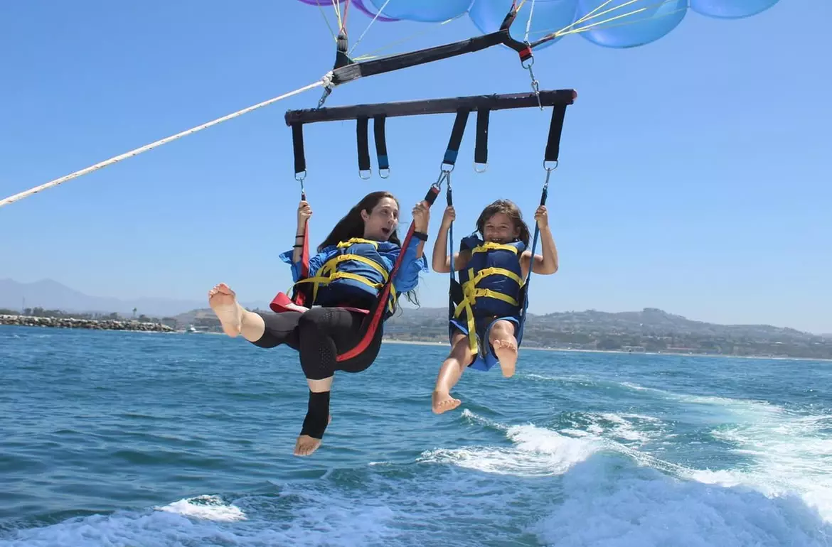 Soar above Newport Beach: Tandem or Triple Parasail Flight with Newport Beach Parasail (Up to 30% Off) - Second Medium