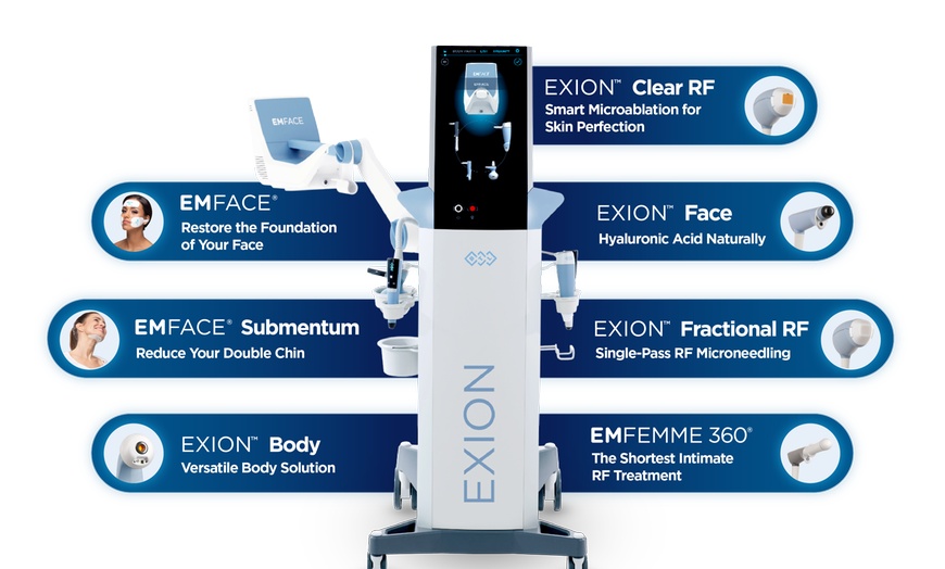 Image 7: Transform Your Skin with Exion Lips or Under Eyes Treatment