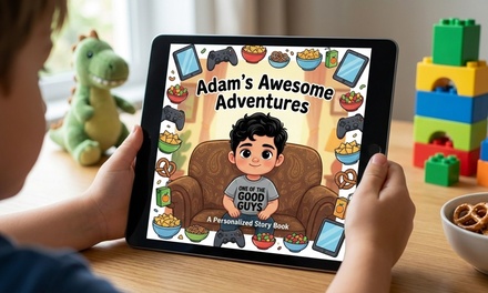 Personalized PDF Storybook: Your Child As A Cartoon Hero - Massa