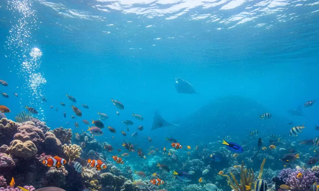 Bautismo de buceo para 1 persona con snacks y snorkel