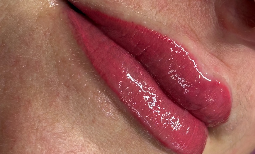 Image 2: One Permanent Eyebrow, Eyeliner (Lash Line)/ Lip Blush Tattoo Session
