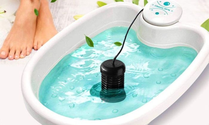 Refresh with an Ionic Detox Foot Bath Session 