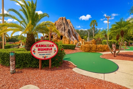 36-Holes of Mini Golf for 1 person - Hawaiian Rumble Adventure Golf