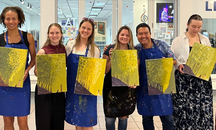 Image 2: Adults-Only Painting Night with Wine – Doral Art Club