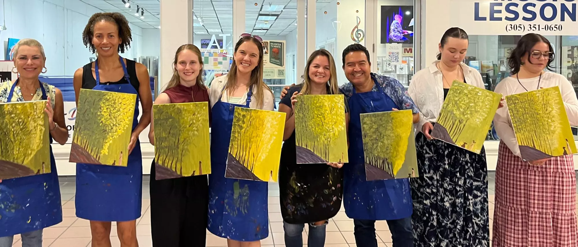 Adults-Only Painting Night with Wine – Doral Art Club