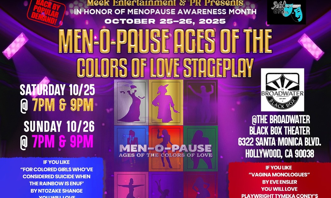 Up to 25% Off Men-O-Pause: Ages of the Colors of Love Stageplay